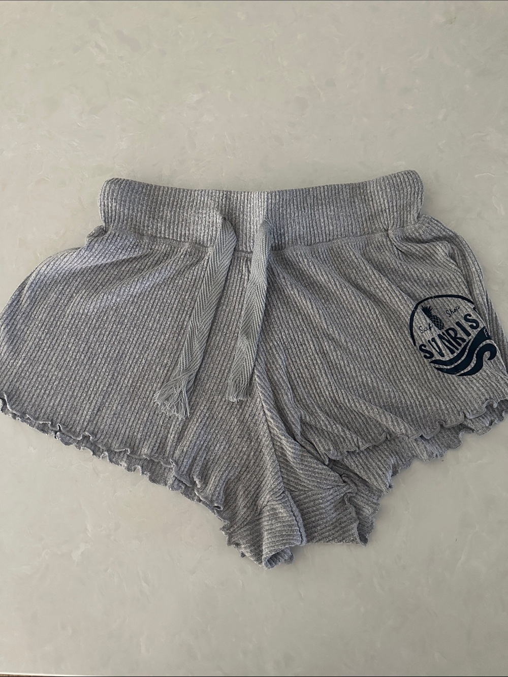 Ocean Drive Sunrise Surf Shop Soft Draw String Shorts Medium